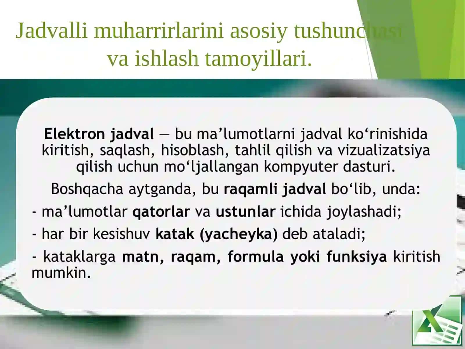 Iqtisodiy masalalarni yechishda matn muharrirlaridan foydalanish 3