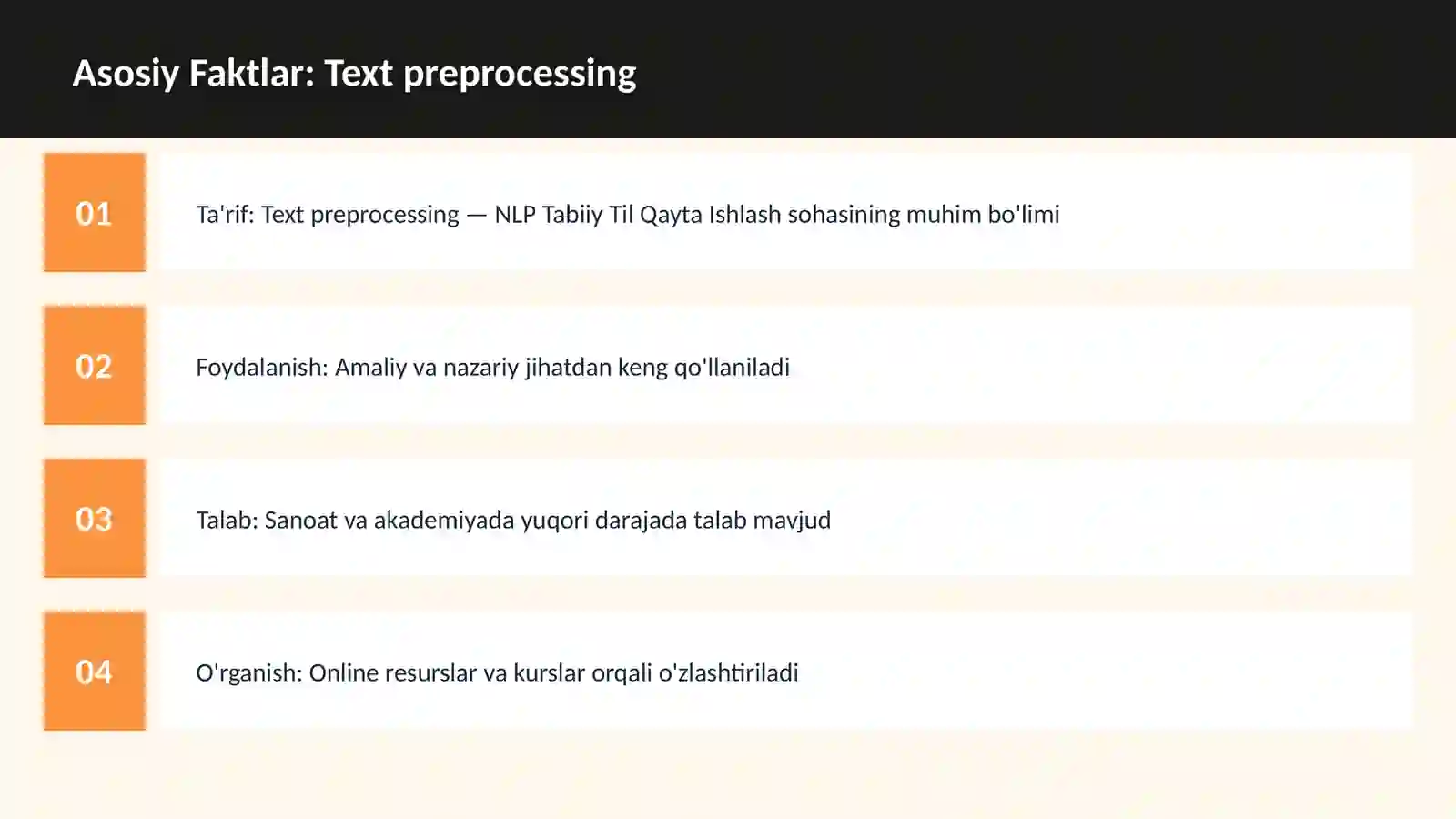 Text preprocessing 3