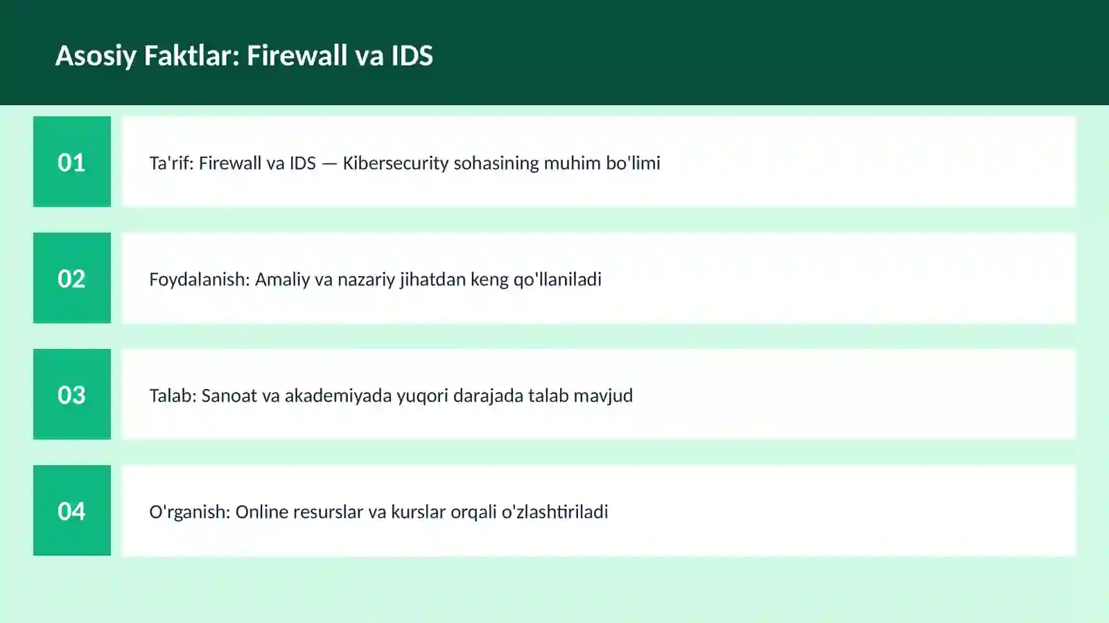 Firewall va IDS 3