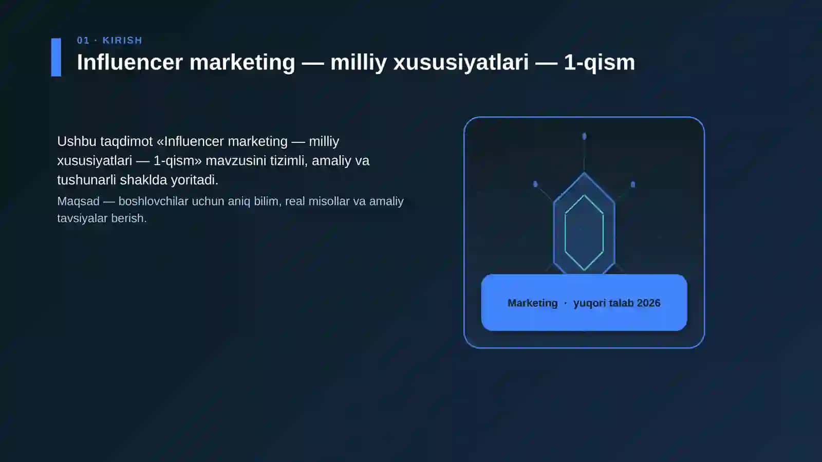 Influencer marketing — milliy xususiyatlari — 1-qism 3