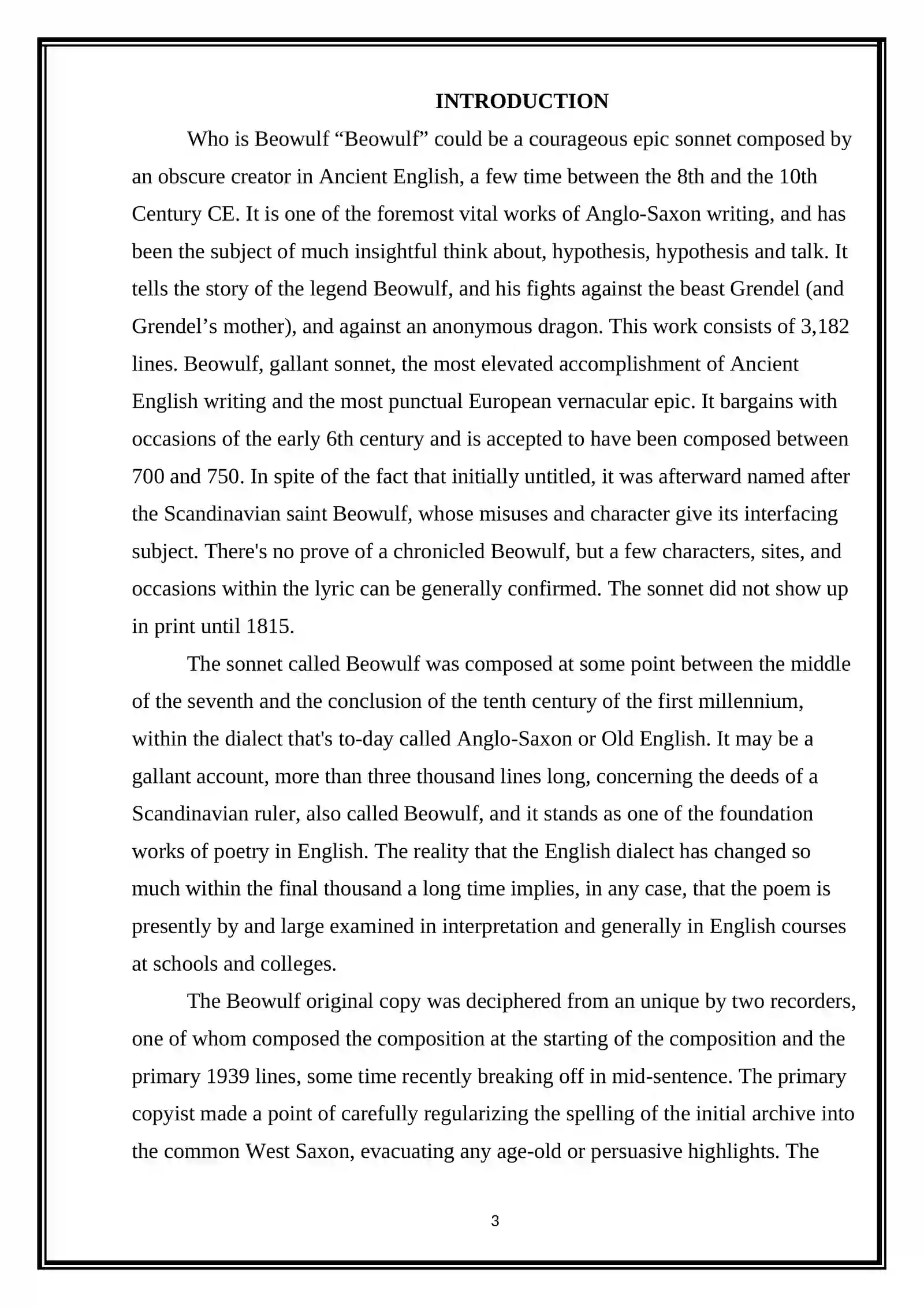 Beowulf 3