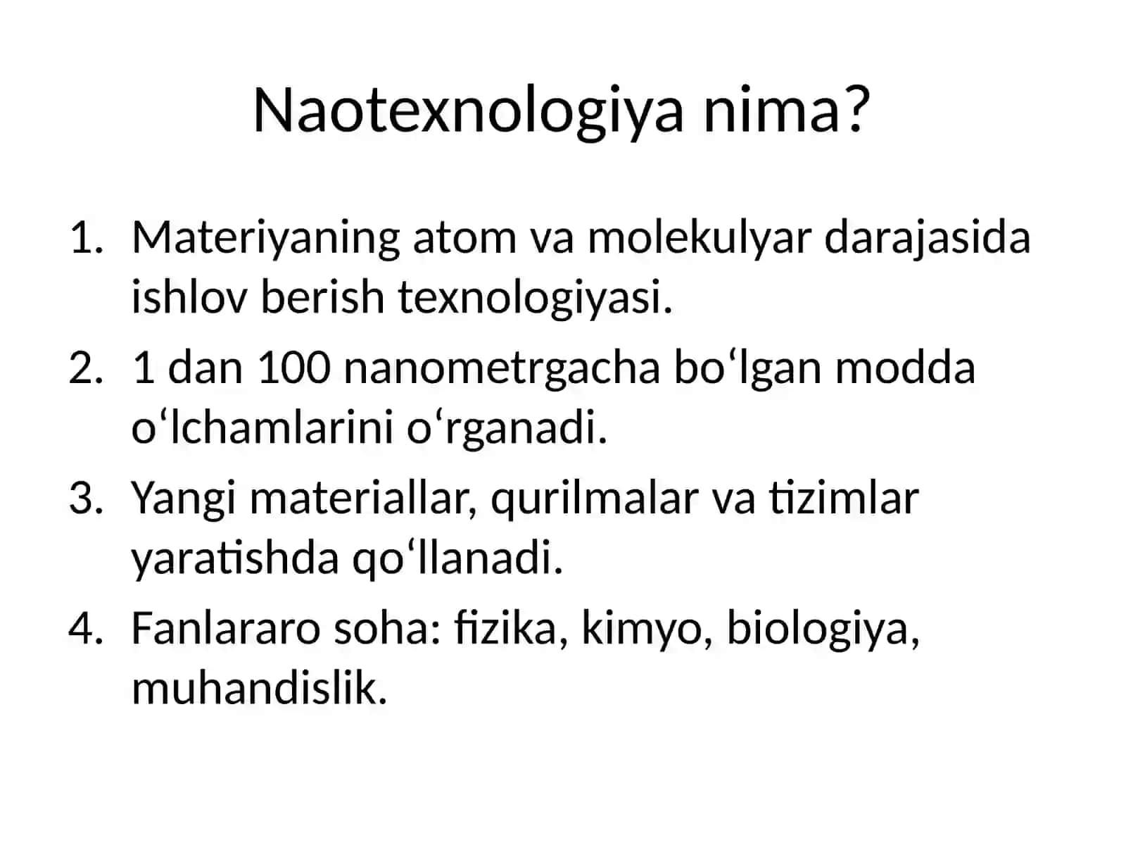 Naotexnologiyalar 2