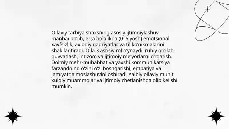 Shaxsning rivojlanish tarbiyasi va ijtimoiylashuvi 3