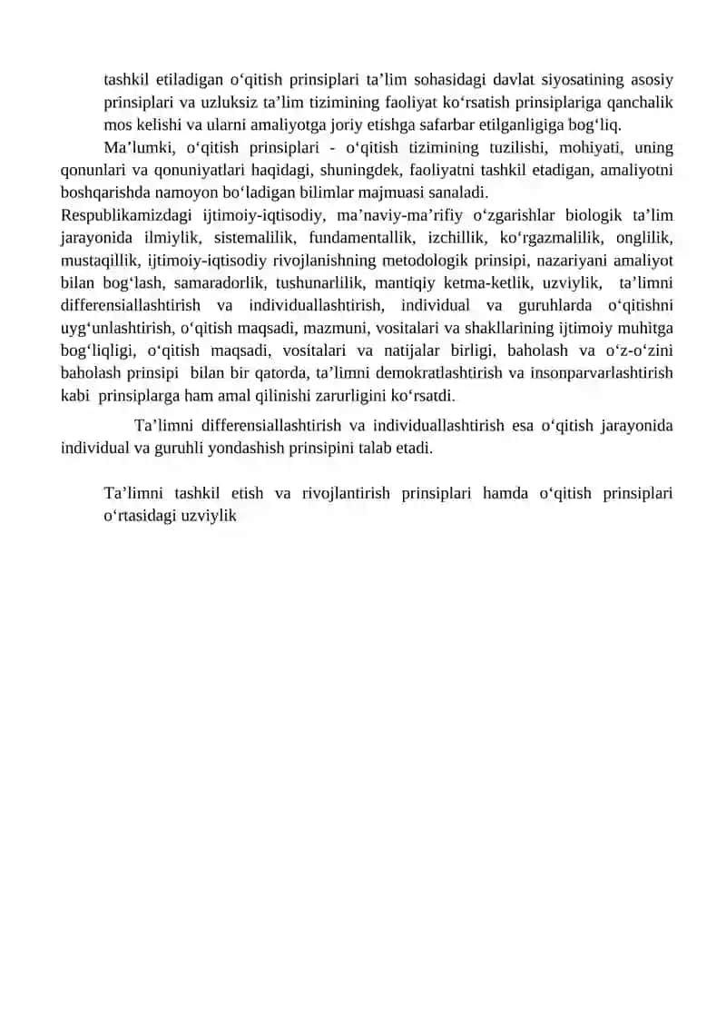 Tabiiy fanlar nazariyasi va metodikasi fanida ta’lim-tarbiyaning mazmuni va mohiyati 3