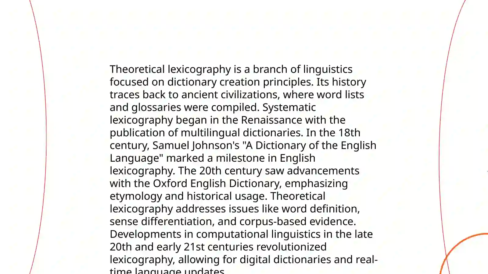 Theoretical lexicography.Modern computer lexicography 3