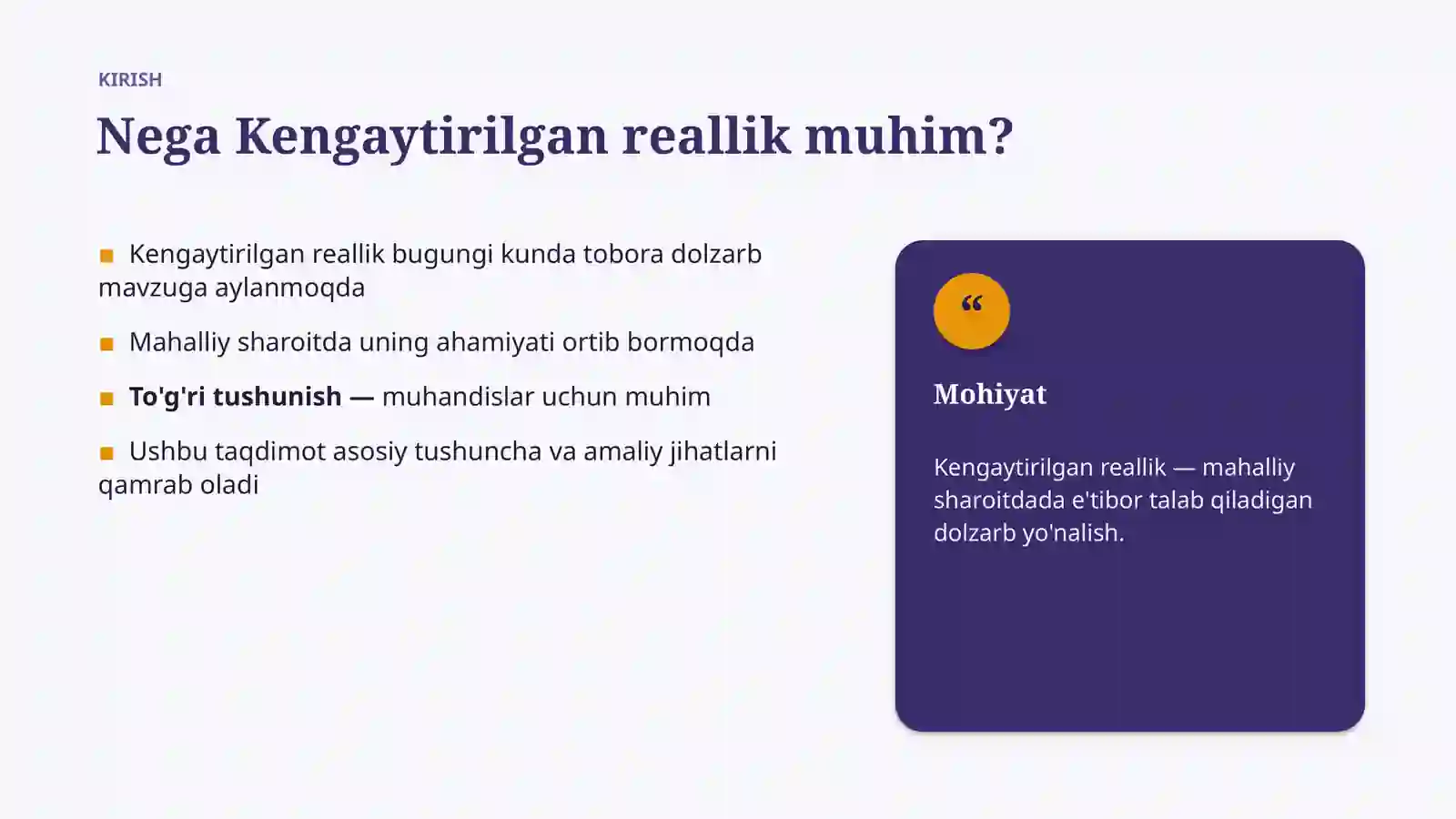 Kengaytirilgan reallik 3