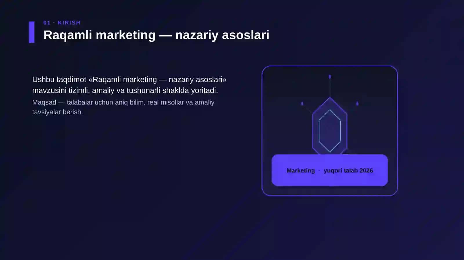 Raqamli marketing — nazariy asoslari 3