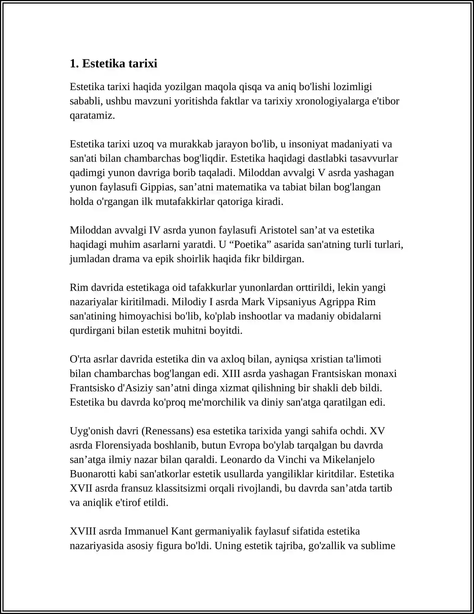 ESTETIKA 3
