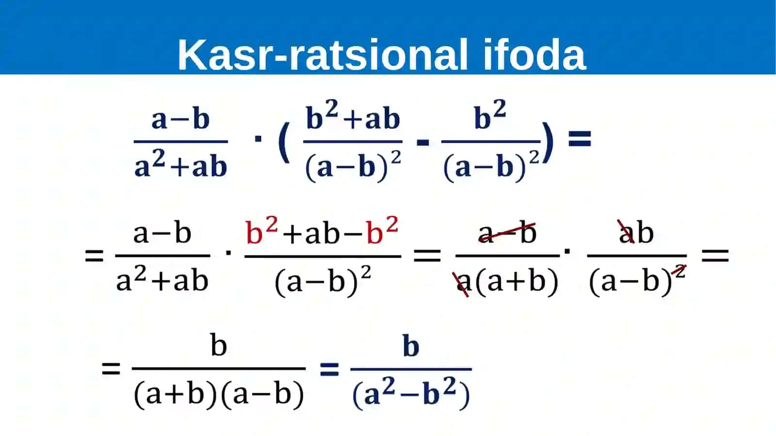 Kasr-ratsionalifoda 3