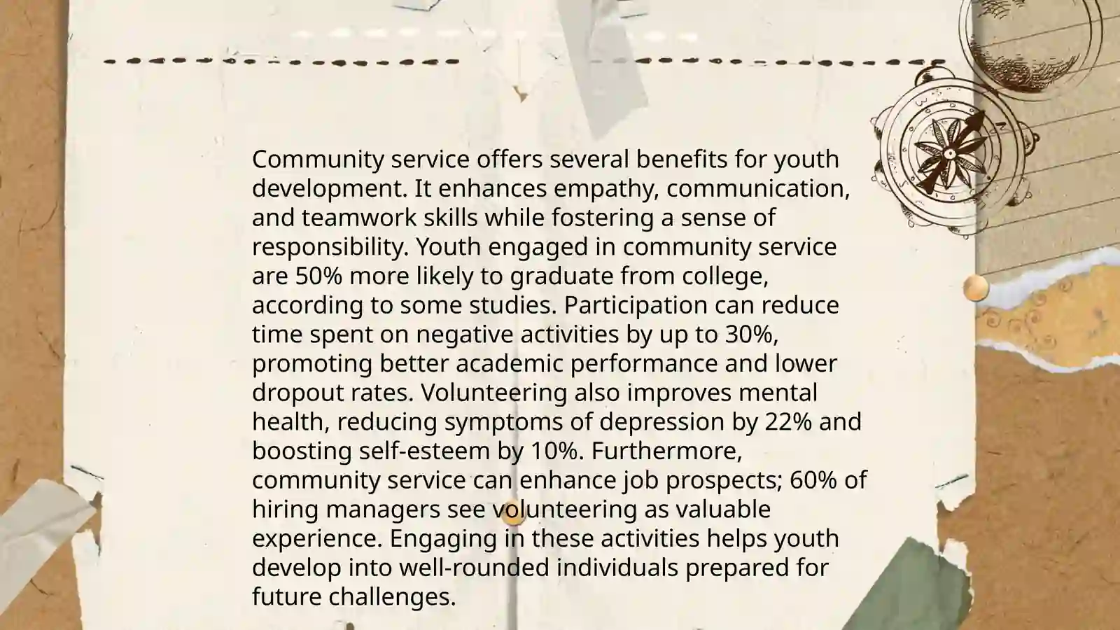 Community Service and Youth Development 3