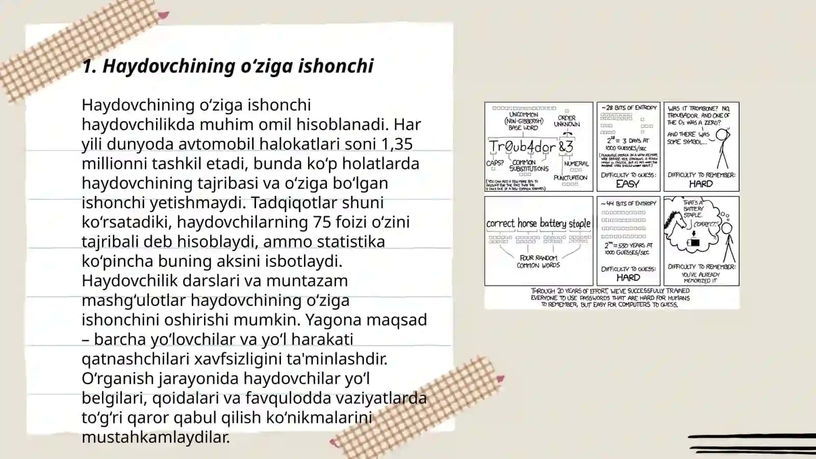 Haydovchining psixologik ishonchliligi 3