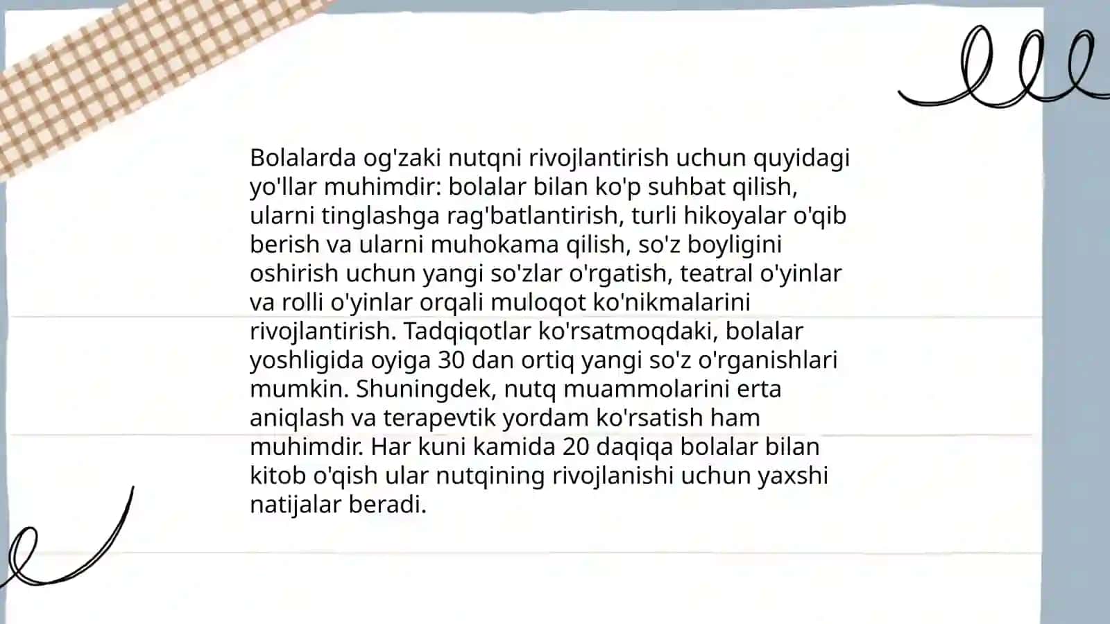 Maktabgacha taʼlim tashkilotlari va oilada nutq oʻstirish boʻyicha metodik ishlar 3