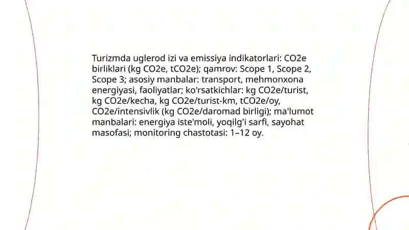 Turizmda ekologik, ijtimoiy va iqtisodiy barqarorlik olchovlari 3