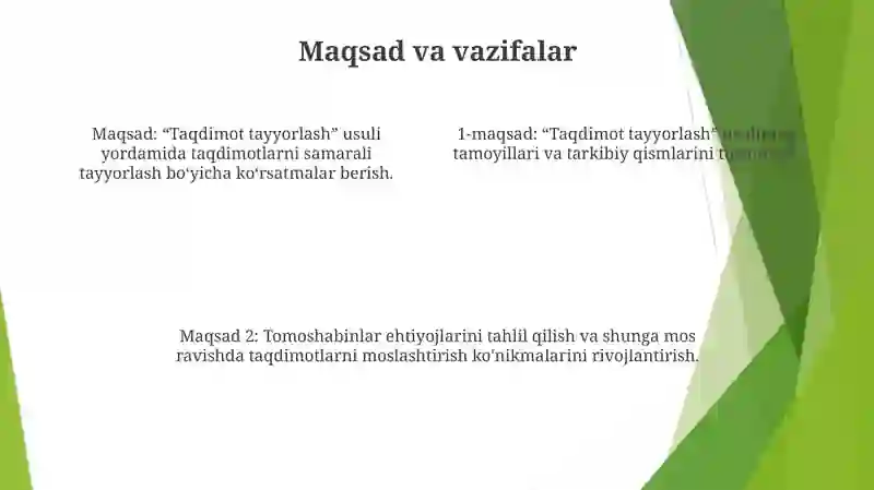 Taqdimot Tayyorlash 3