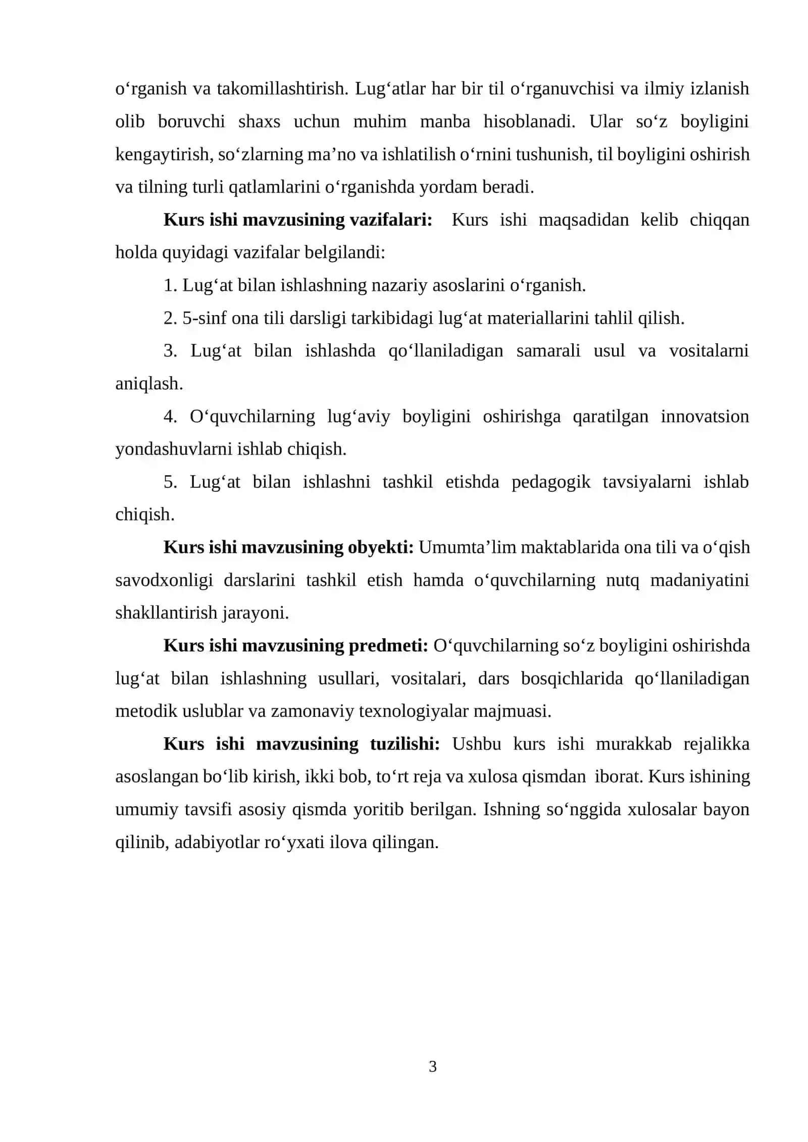 ONA TILI DARSLIGI ASOSIDA LUG‘AT BILAN ISHLASH METODIKASI 3