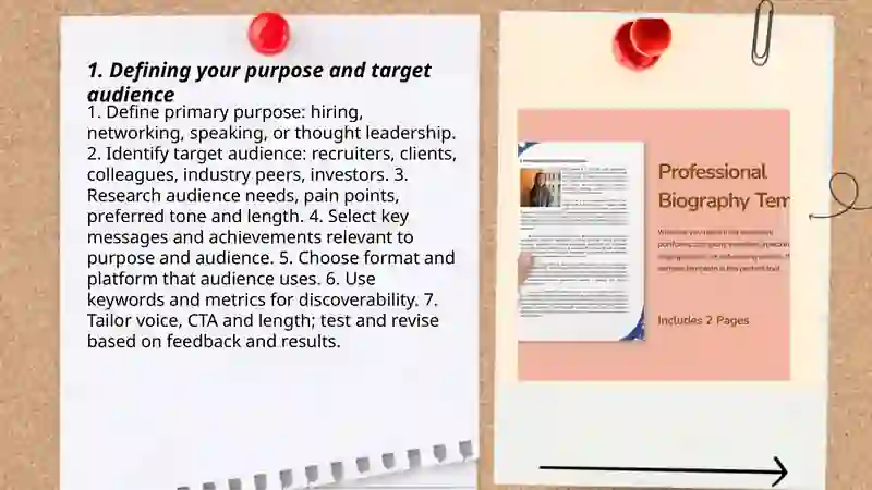 Writing professional biography 3