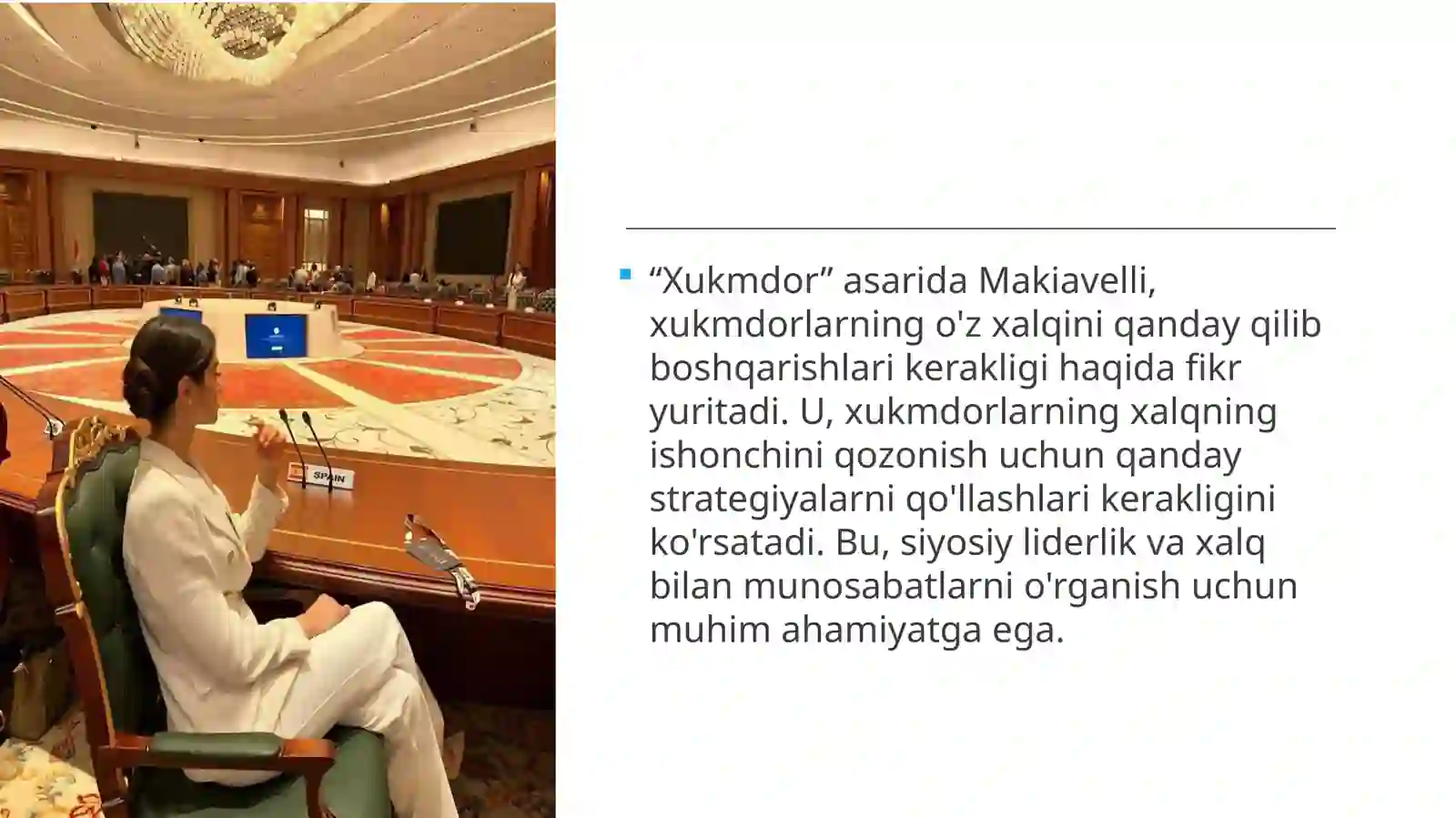 Makiavellining “Xukmdor” asari 3