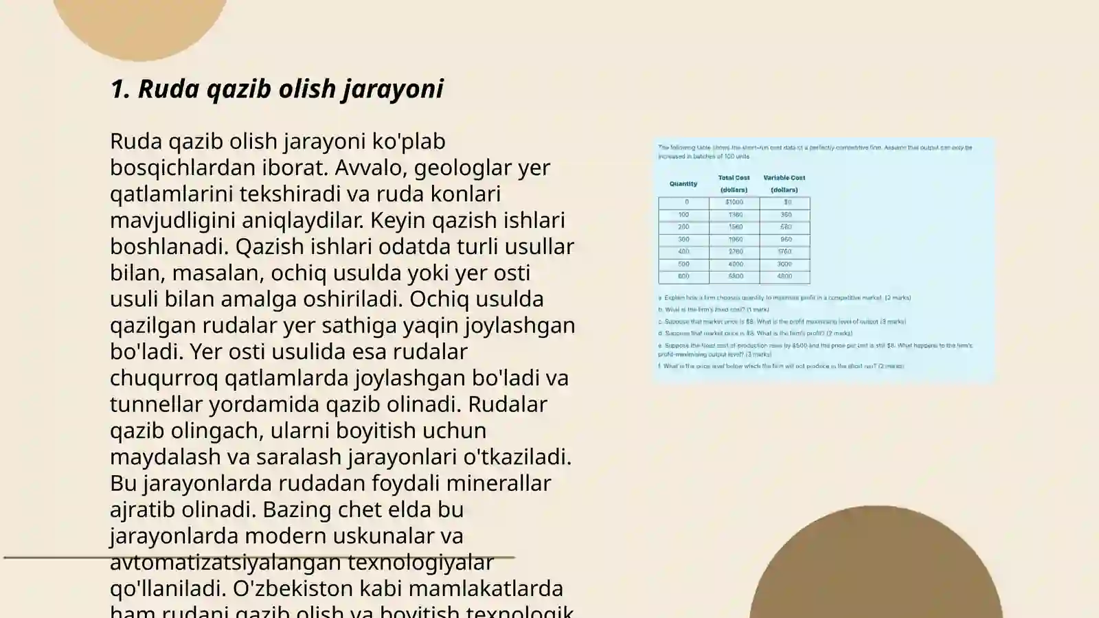 Ruda qazib olish jarayoni 3