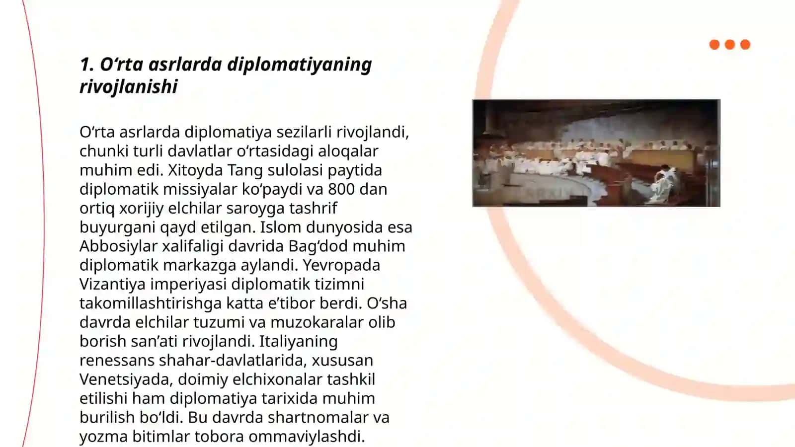O‘rta asrlarda xalqaro munosabatlar va diplomatiya 3