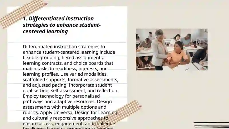 Enhancing student centred learning method 3