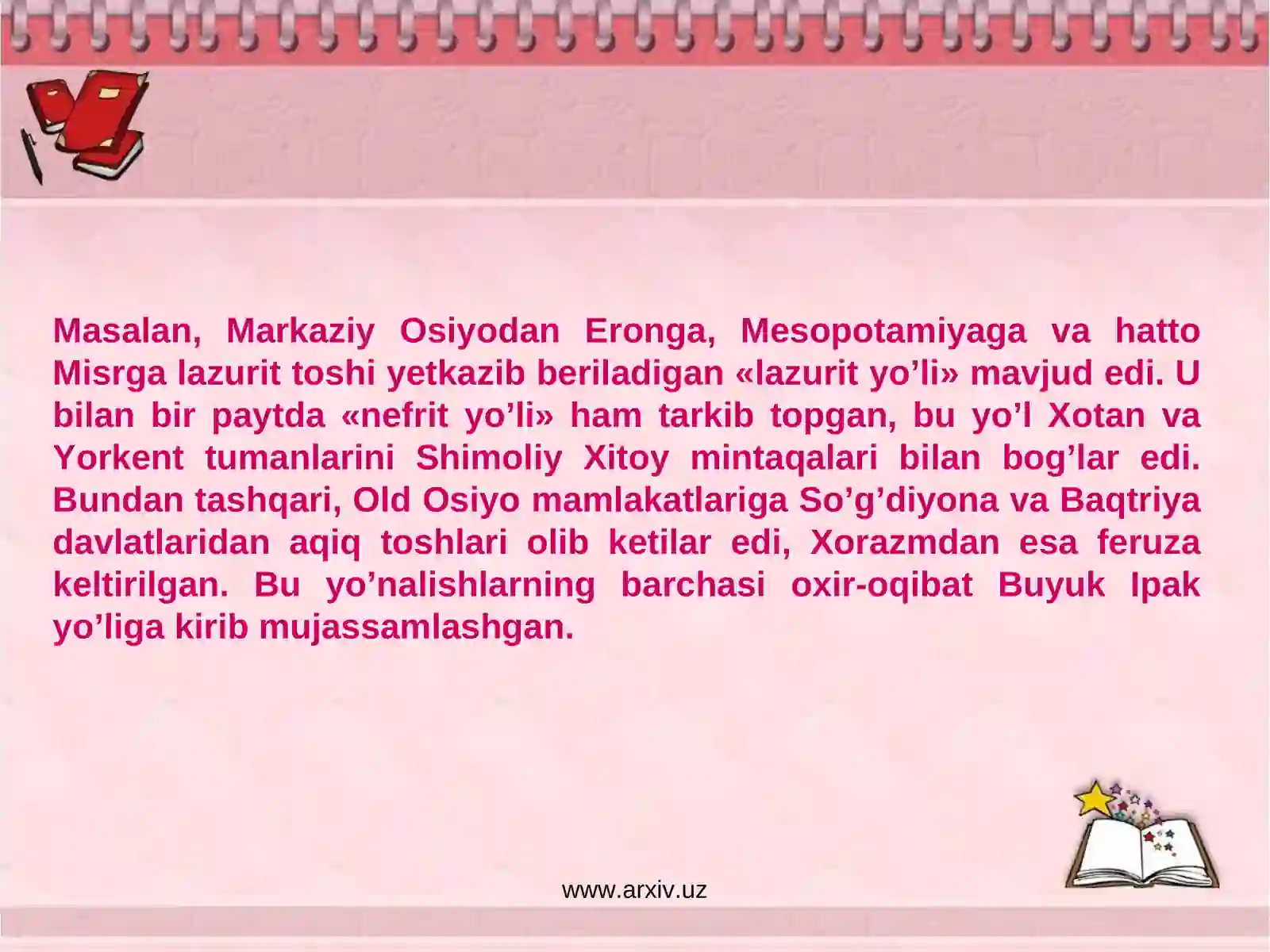 Buyuk ipak yo’li 3