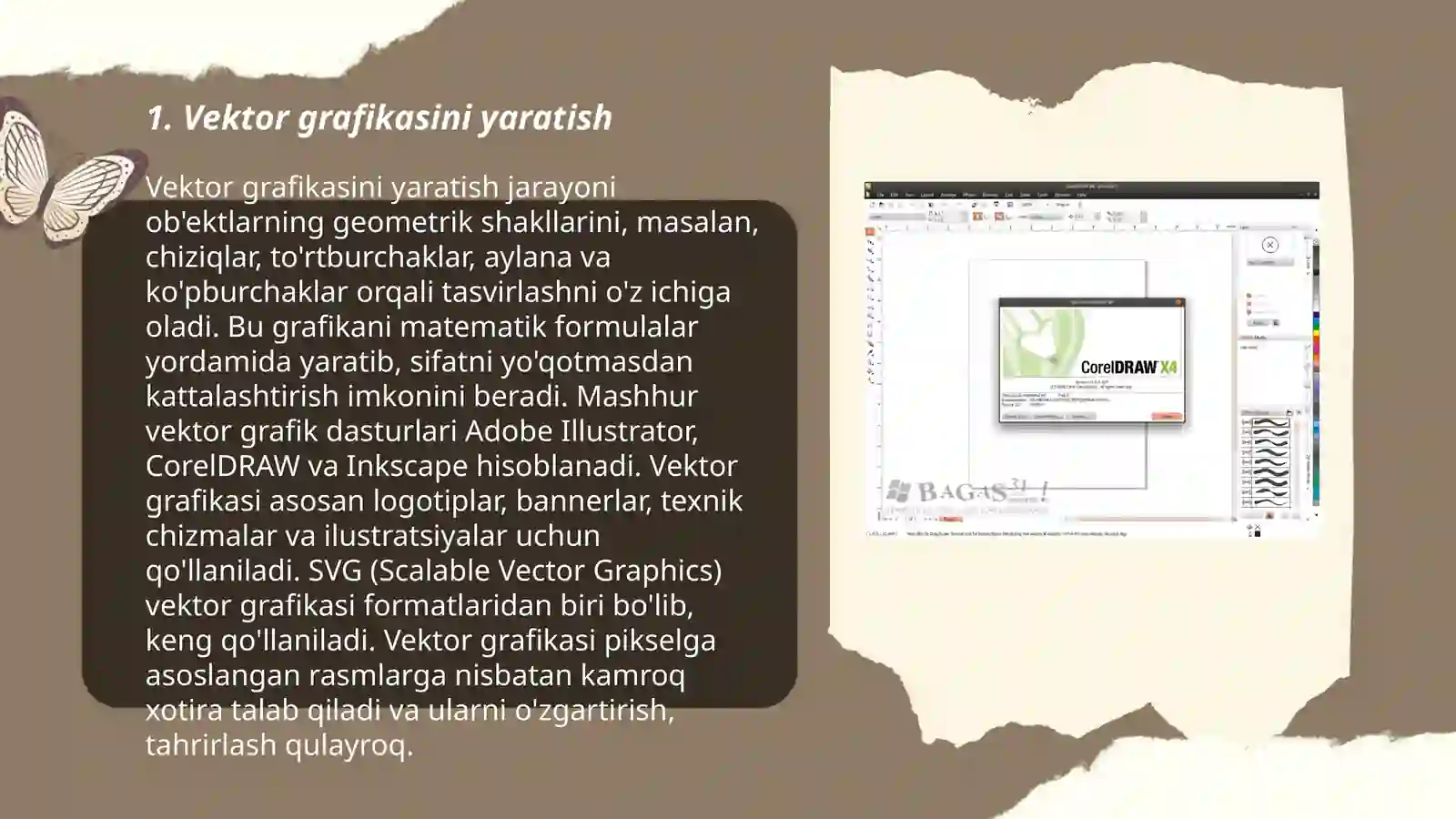 CORELDRAW dasturi xususiyatlari 3