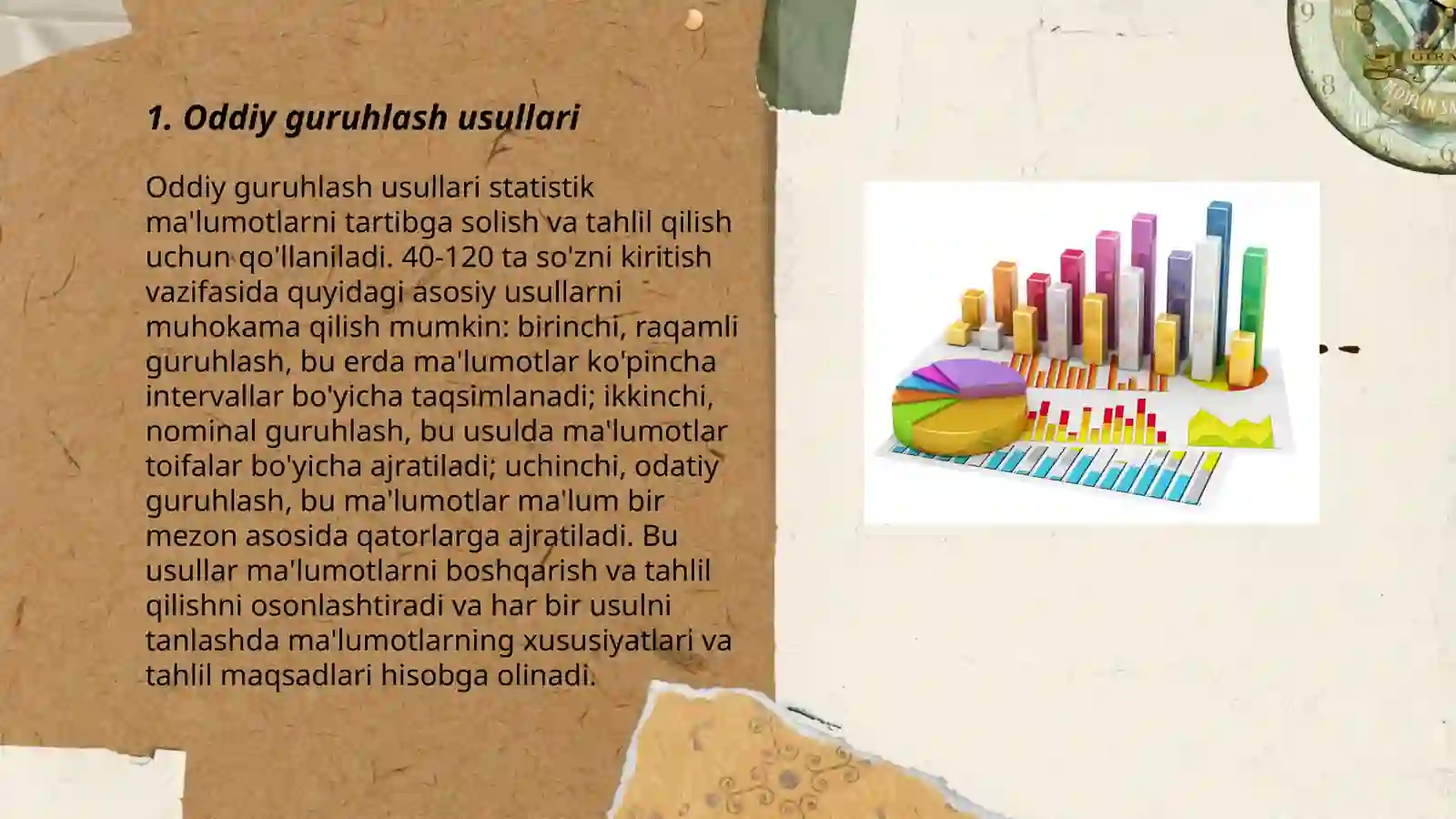 Oddiy va murakkab guruhlash 3
