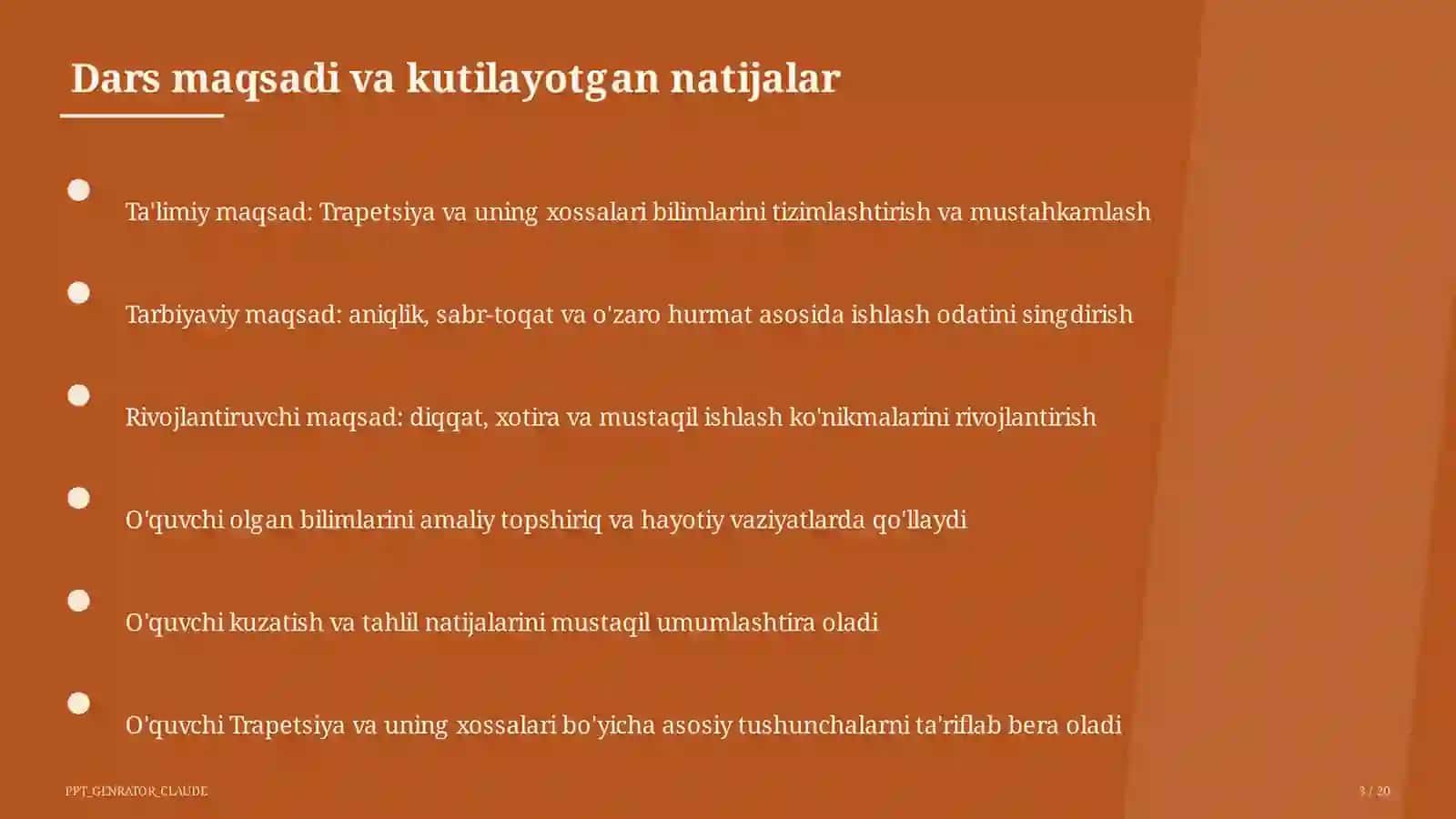 Trapetsiya va uning xossalari (8-sinf) 3