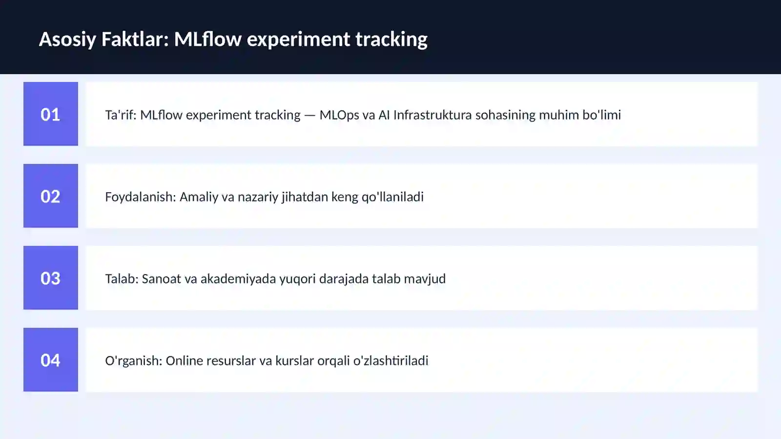 MLops va AI infrashtruktura 3