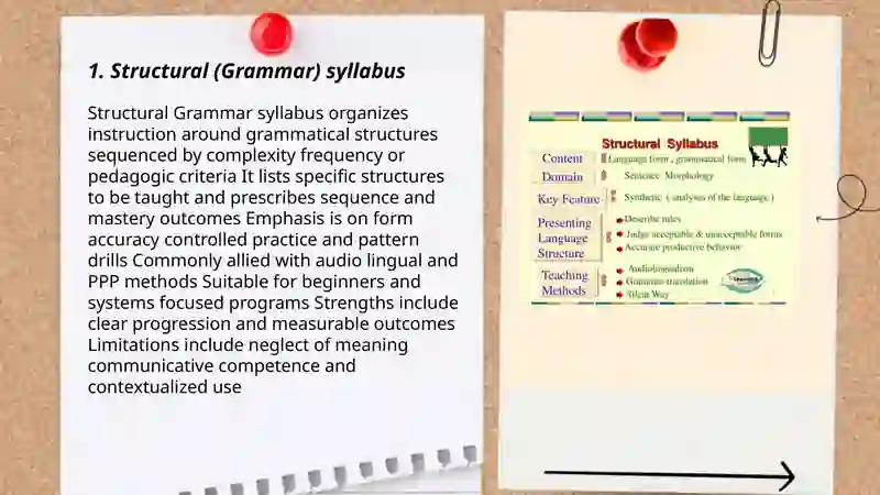 Structural Grammar syllabus 3