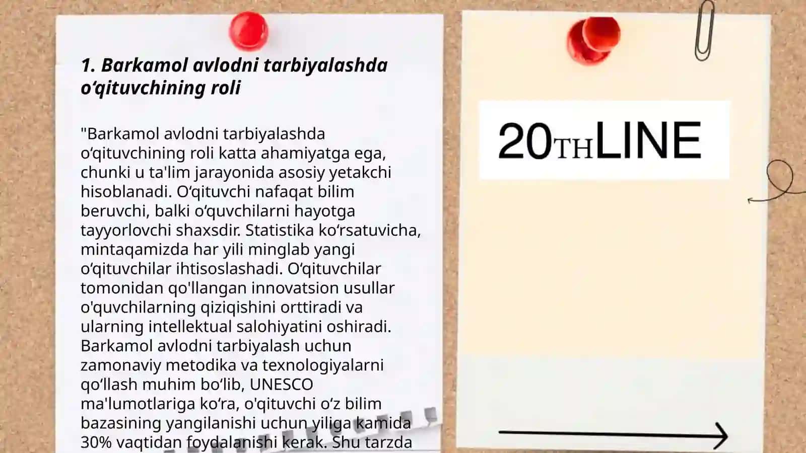 Barkamol avlod tarbiyasida o‘qituvchining tarbiyaviy maqsadlari pedagogik mahorat asosida to‘g‘ri tanlay olish 3