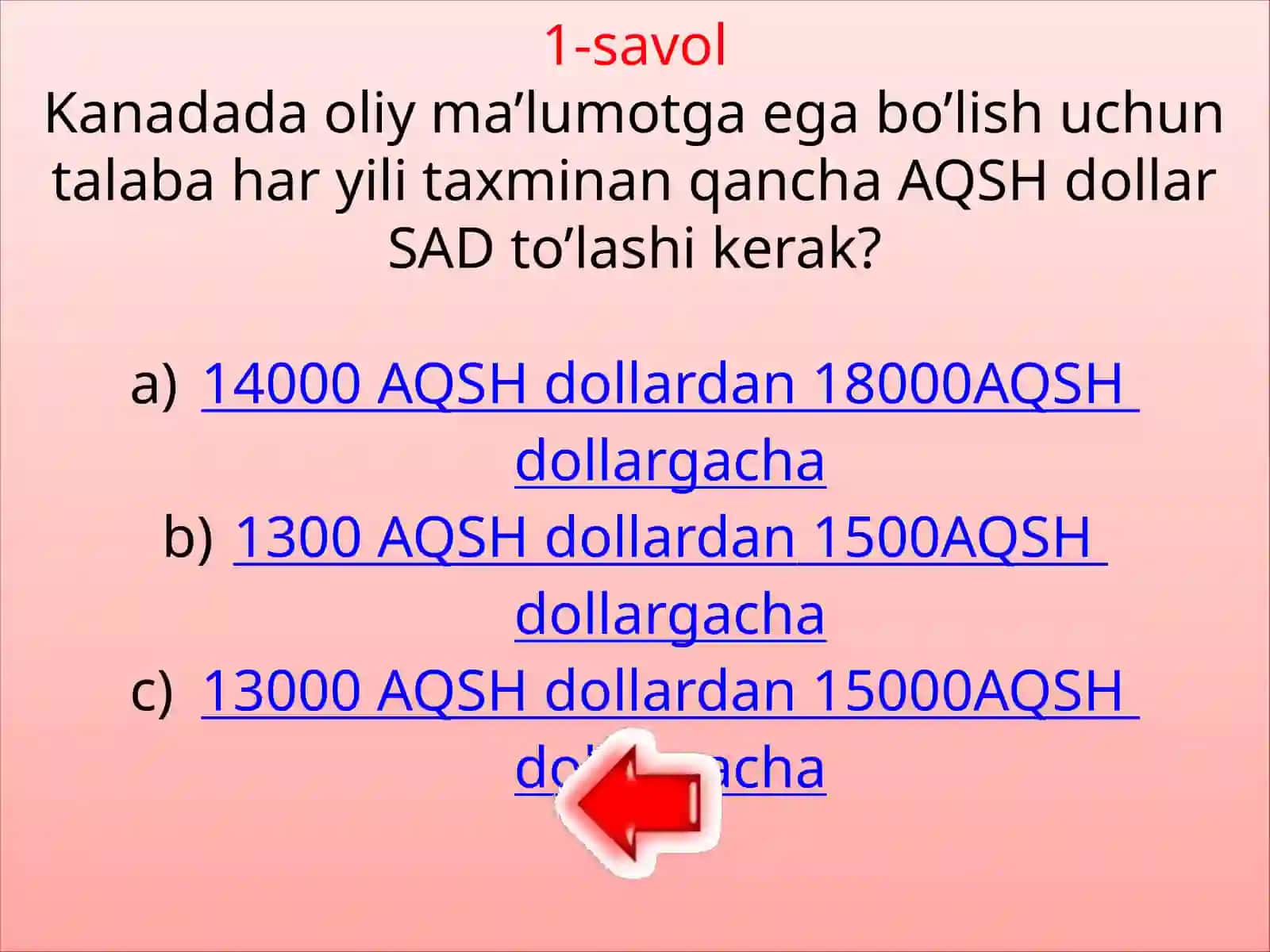 Geografiya TESTLAR 3