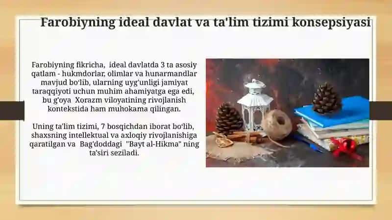 Abu Nasr Farobiy, Abu Rayhon Beruniyning asalaridagi pedagogik fikr 3
