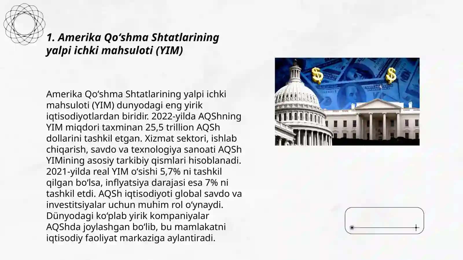 Amerika Qoʻshma Shtatlari iqtisodiyoti 3