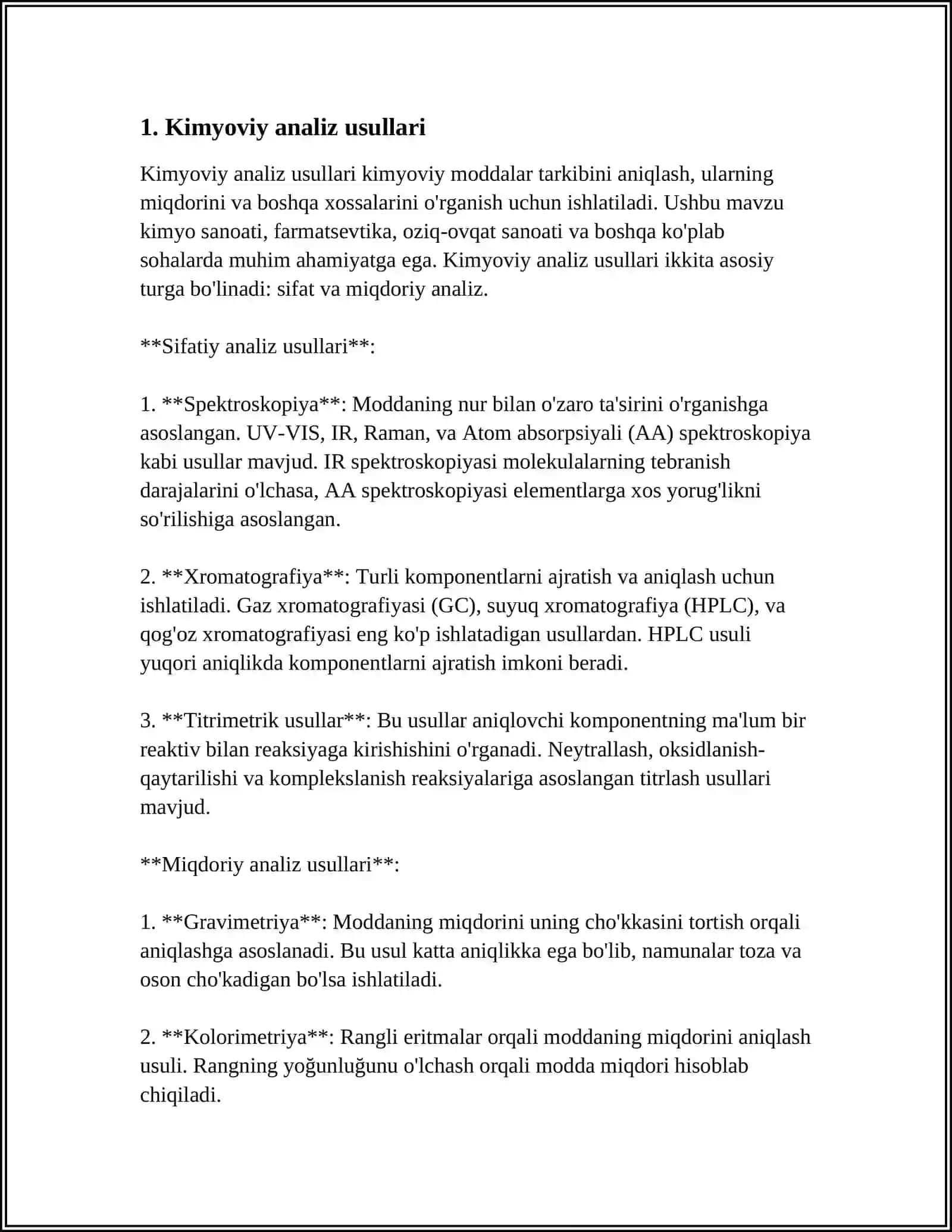 Kimyoviy analiz usullari 3