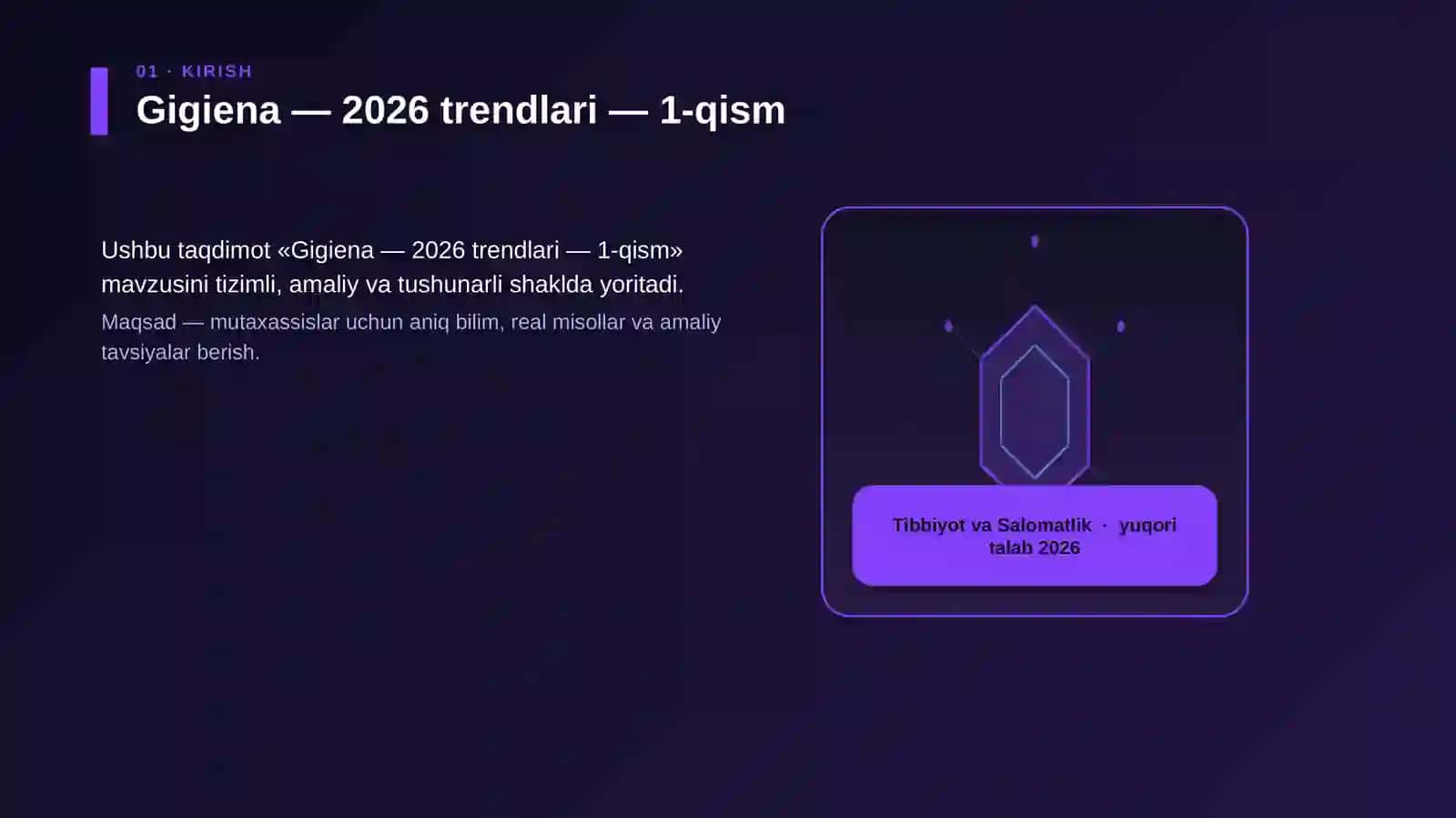 Gigiena — 2026 trendlari — 1-qism 3