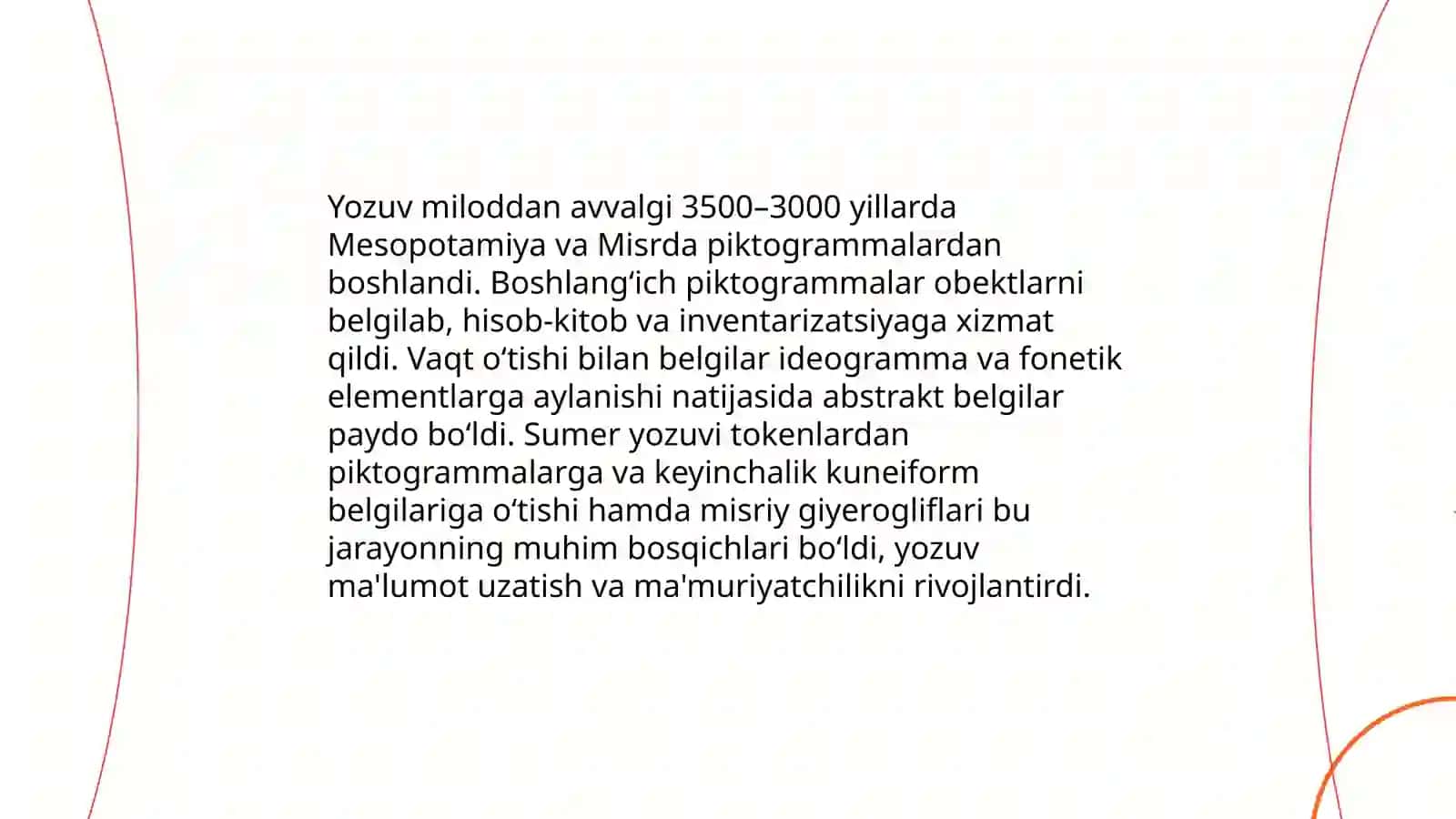 Yozuv tarixi 3