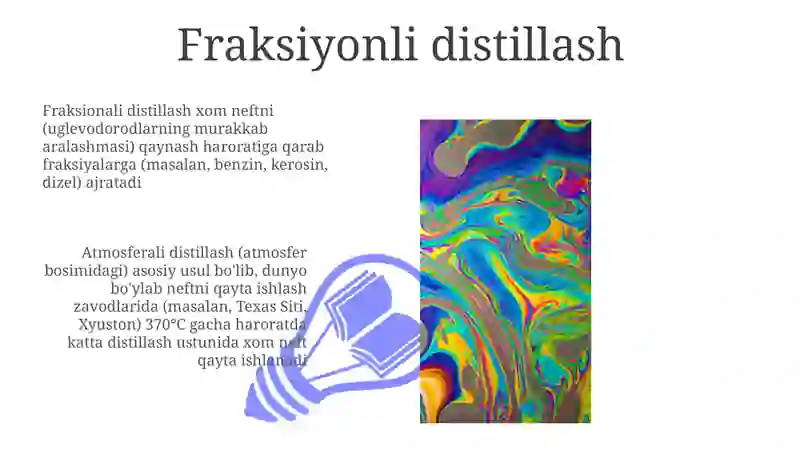 Neftning qayta ishlash jarayonlari 3