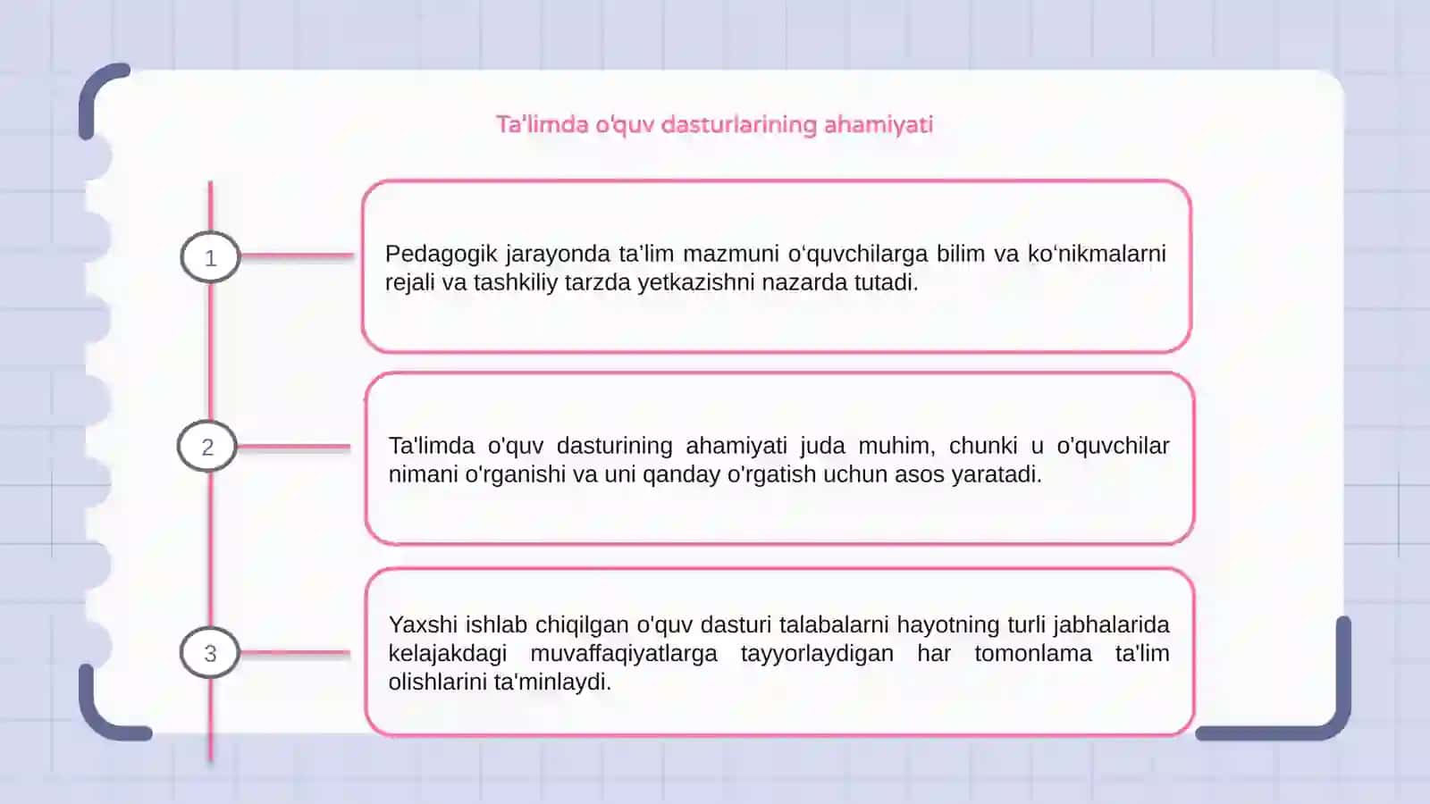 Pedagogik jarayonda tarbiyaning mazmuni 3