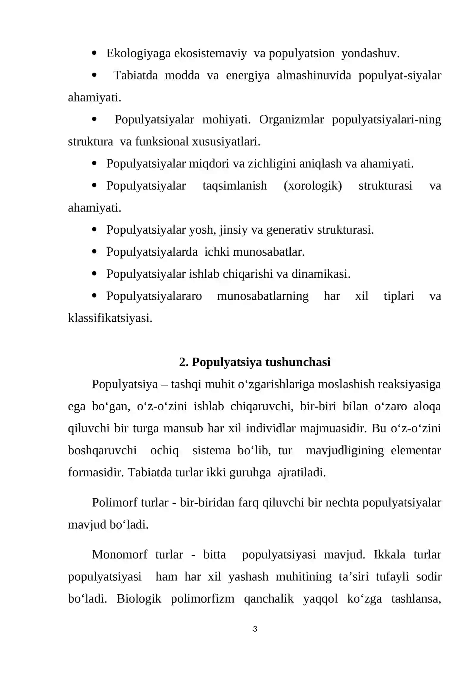 Populyatsiya tushunchasi 3