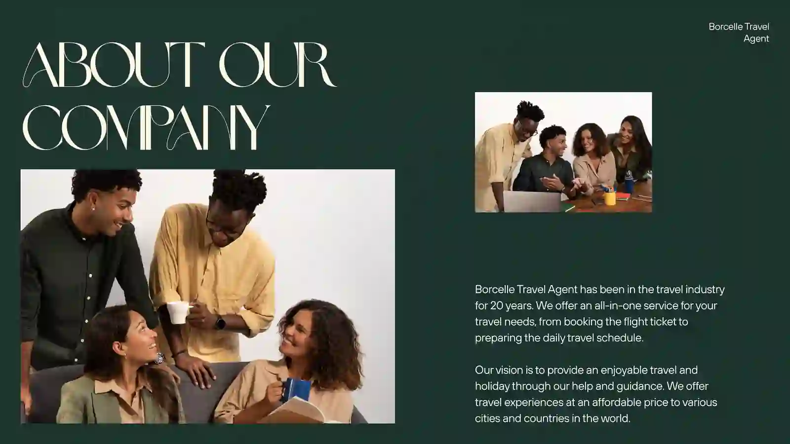 BORCELLE TRAVEL AGENT 3