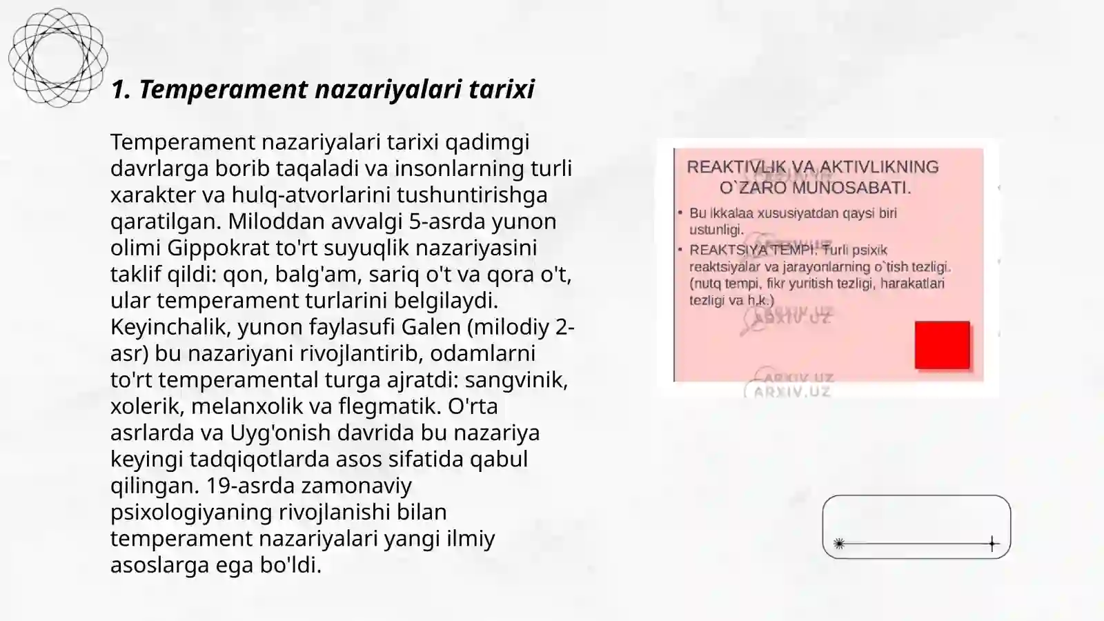 Temperament uning nazariyalari 3