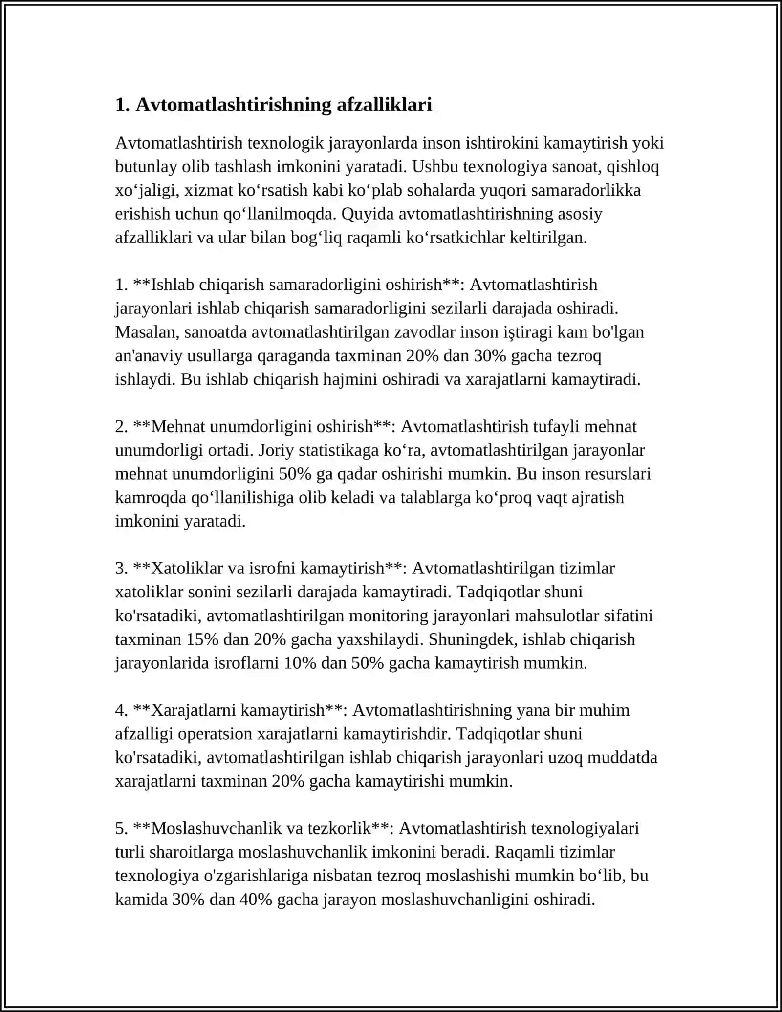 TEXNOLOGIK JARAYONLARNING FOYDALI TARAFLARI 3