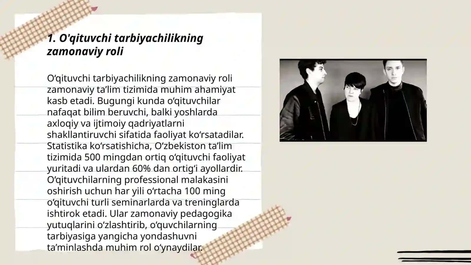 O'qituvchi tarbiyachilikning zamonaviy roli 3