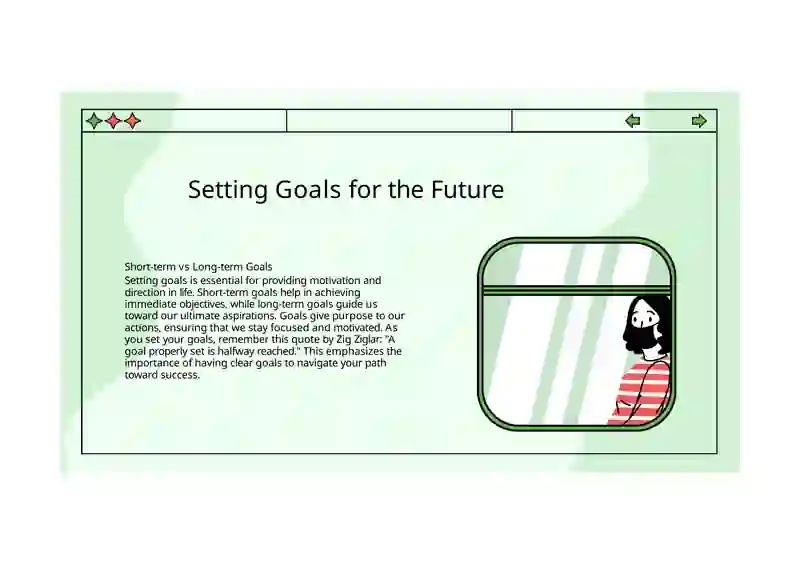 Setting Goals for the Future 3