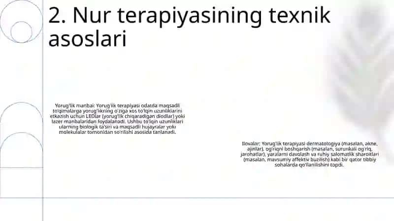 Nur Terapiyasi Fizik Va Texnik Asoslari 3