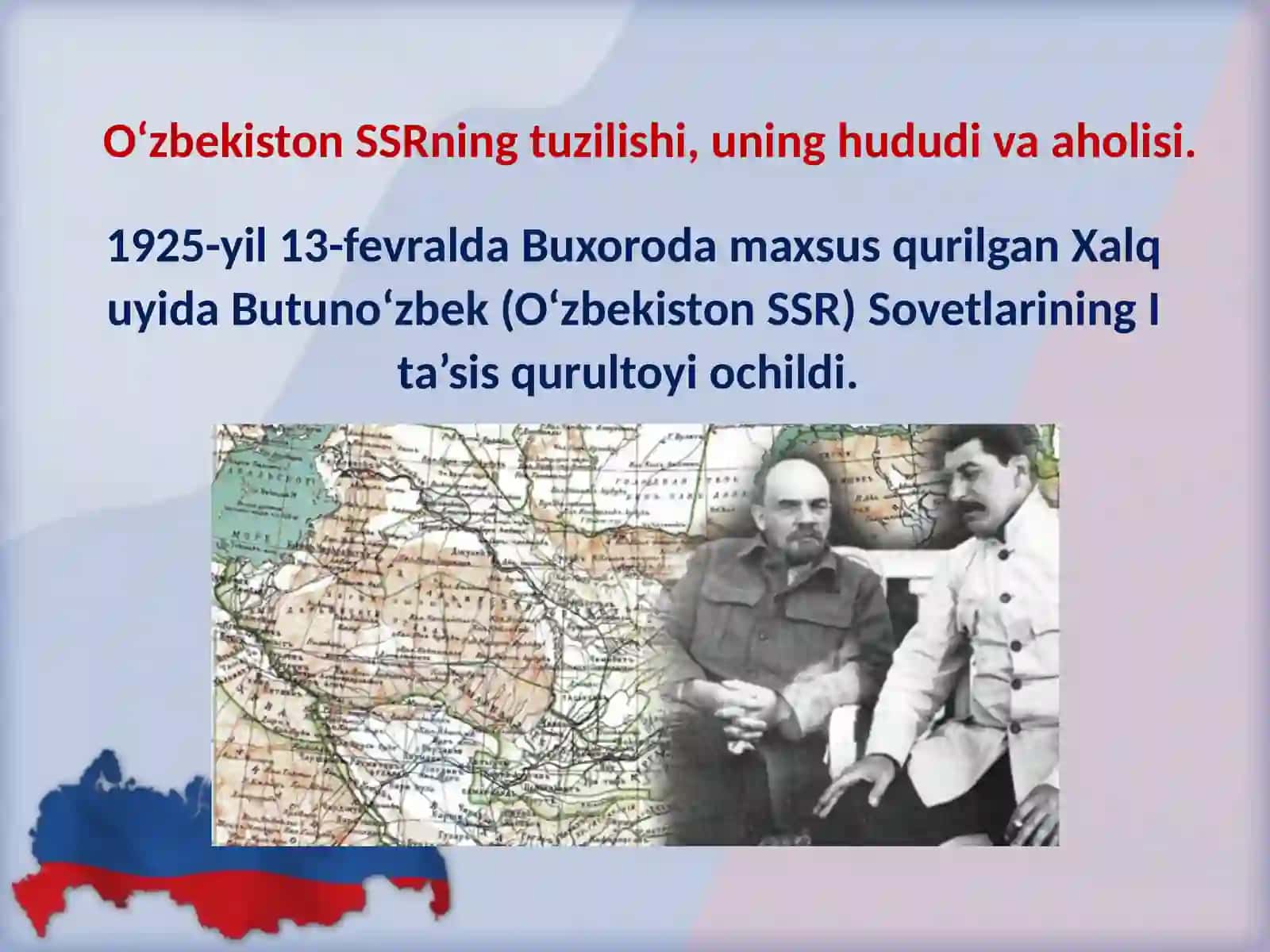 O‘zbekiston SSRning tashkili 3
