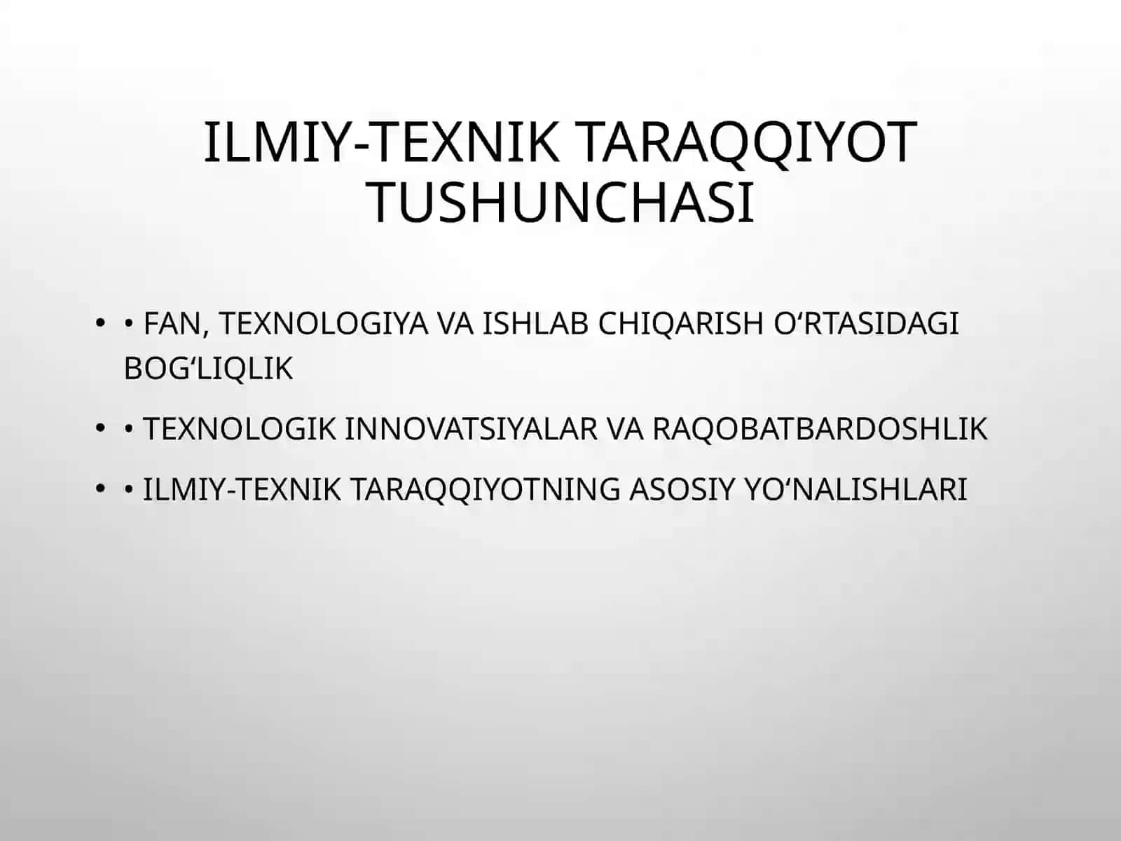 Ilmiy-Texnik Taraqqiyotni Rag‘batlantirish Mexanizmi 3