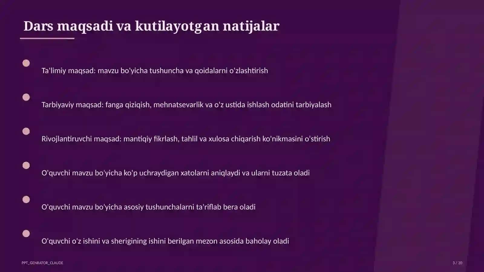 Rus tilida jo'nalish va o'rin-payt kelishigi (5-sinf) 3