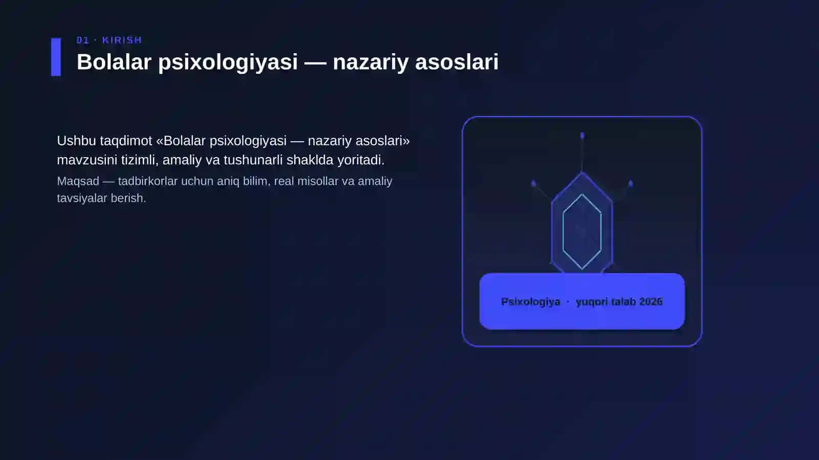 Bolalar psixologiyasi — nazariy asoslari 3